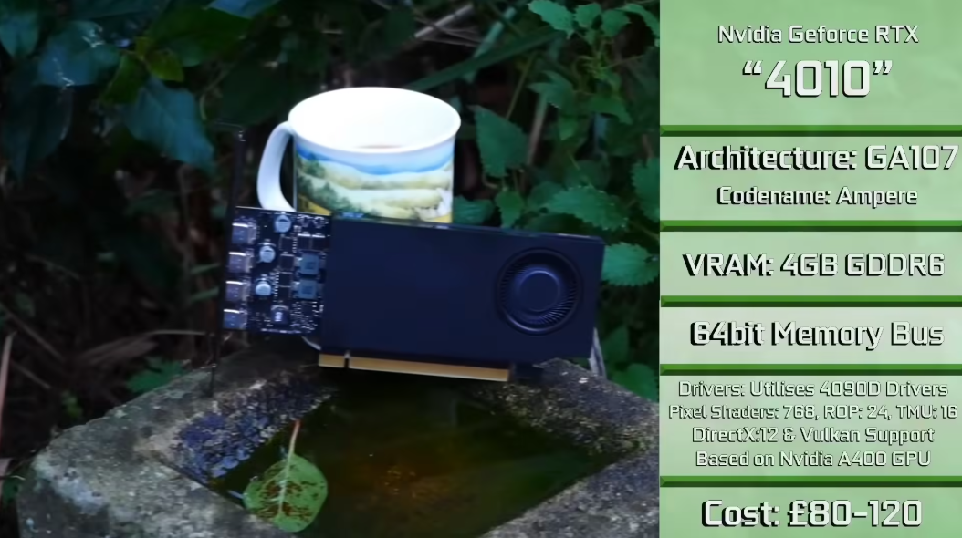 ”英伟达“ RTX 4010 亮相，性能良好纷纷求购，只要 700 元